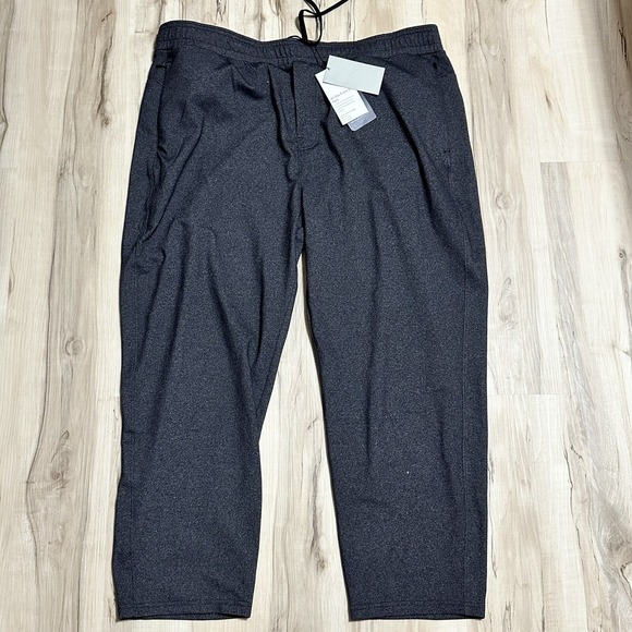 NWT Public Rec All Day Every Day Pants Nylon Stretch Elastic Waist Jogger 42/28